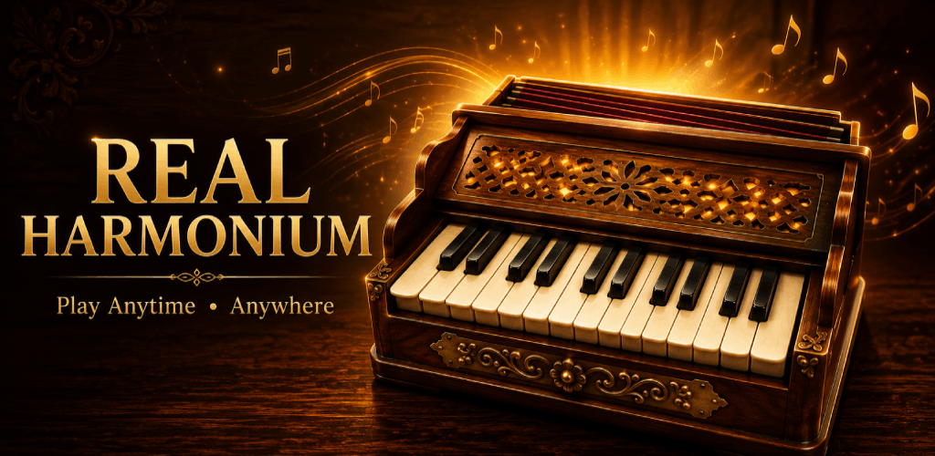Web Harmonium Interface Preview